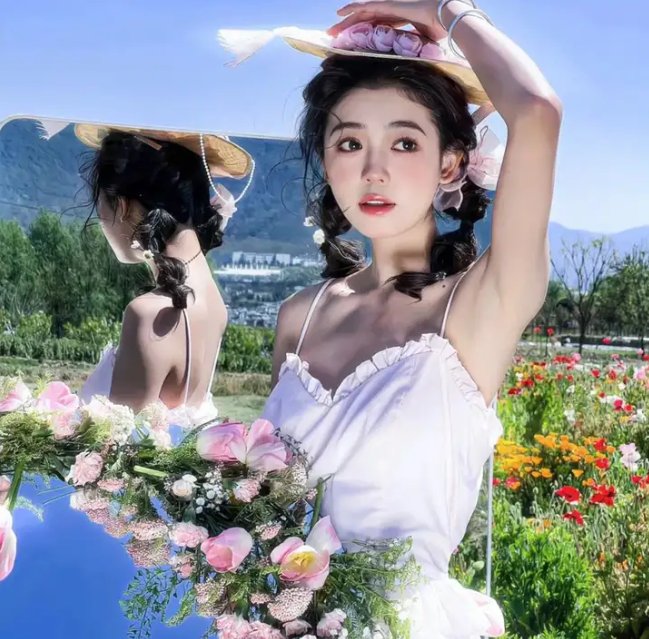 幸福美丽绽放